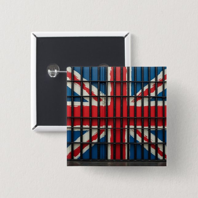 The New UK square button (Front & Back)