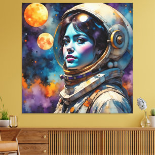 THE NEW WORLD MAN 2 CANVAS PRINT