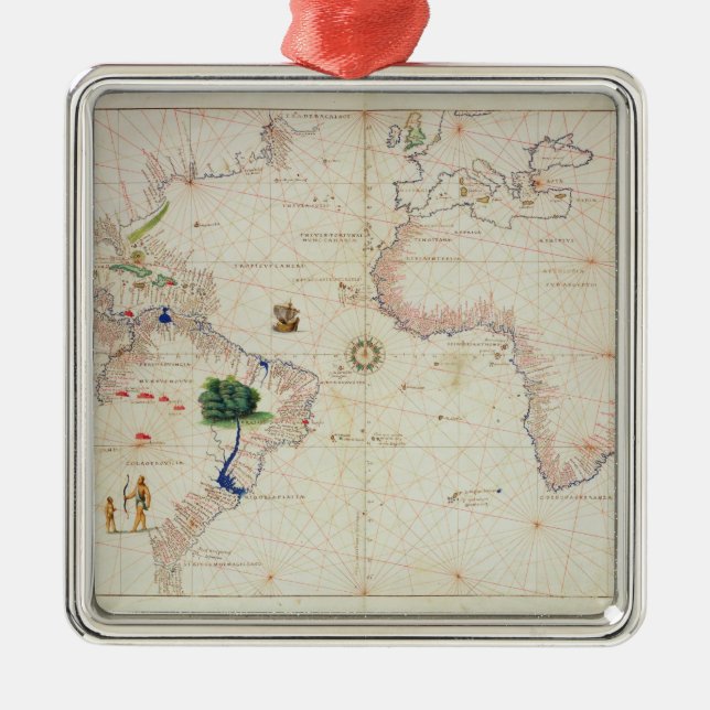 The New World Metal Tree Decoration (Front)