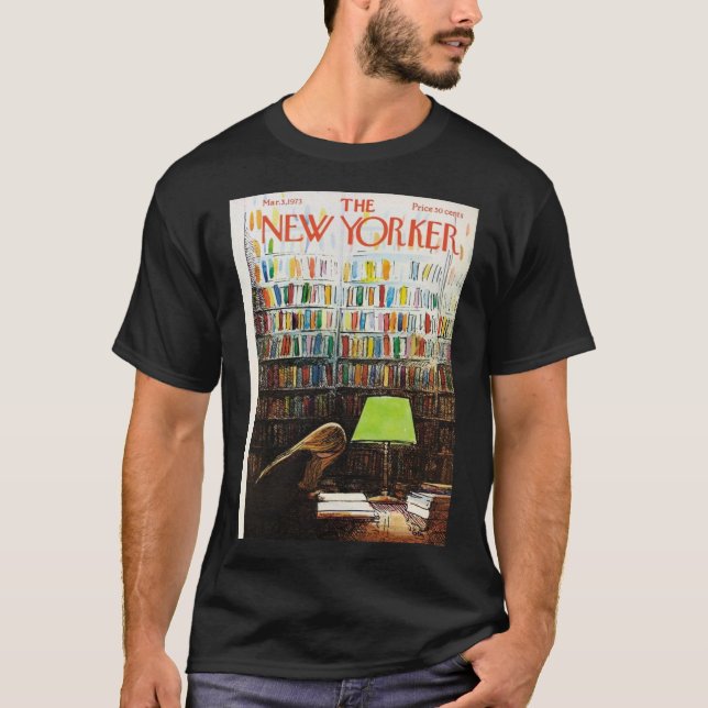 The New Yorker 1973 Poster T-Shirt (Front)