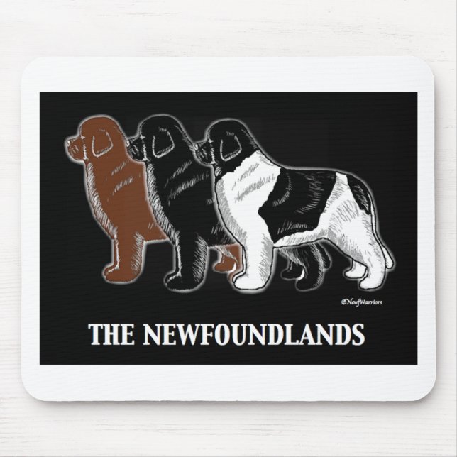The Newfoundlands Mouse Pad (Front)