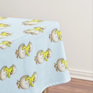 The Newly Hatched Easter Chick Tablecloth