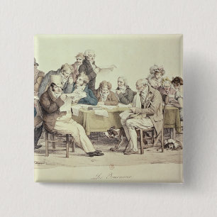 The Newspapers 15 Cm Square Badge