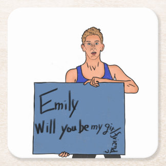 The Next Step, Eldon holding sign coaster