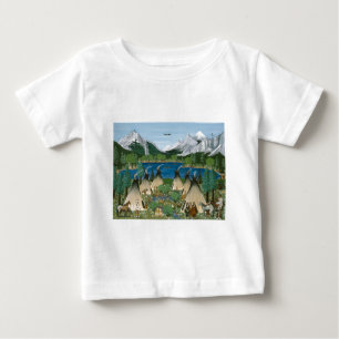 The Nez Perce ~ Wallowa Lake Baby T-Shirt