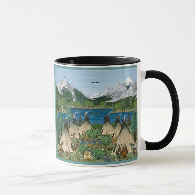 The Nez Perce ~ Wallowa Lake Mug (Right)