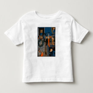The Night Before Christmas, by Denlow, 1903 (colou Toddler T-Shirt