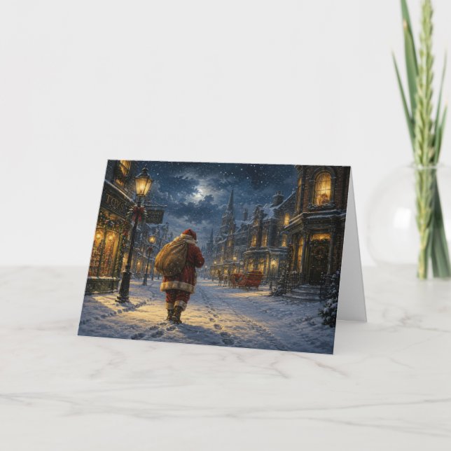 The Night Before Christmas  Holiday Card (Front)