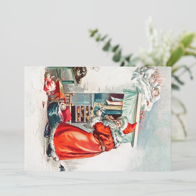 The Night Before Christmas Invitation (Standing Front)