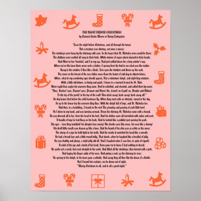 THE NIGHT BEFORE CHRISTMAS Poster (Front)