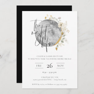 The Night Before Gilded Moon Invitation