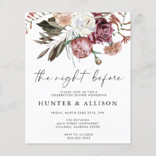 The Night Before   Invitation
