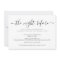 The Night Before Rehearsal Dinner Invitation