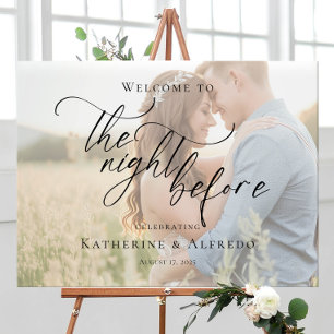 The Night Before Rehearsal elegant photo welcome Poster