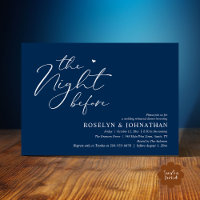 The Night Before Romantic Wedding Rehearsal Dinner