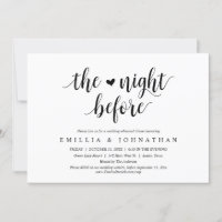 The Night Before, Wedding Rehearsal Dinner Party