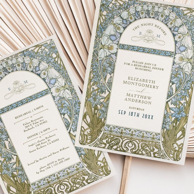 The Night Before Wedding Rehearsal Invitation (Creator Uploaded)