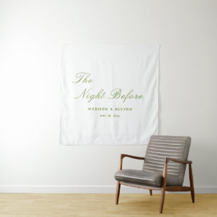The Night Before Wedding Tapestry