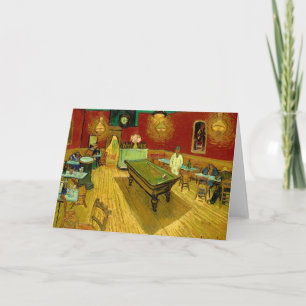 The Night Cafe Vincent Van Gogh Card