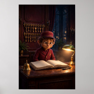 The Night Clerk Poster