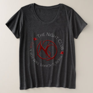 The Night Club (lighter option) Plus Size T-Shirt