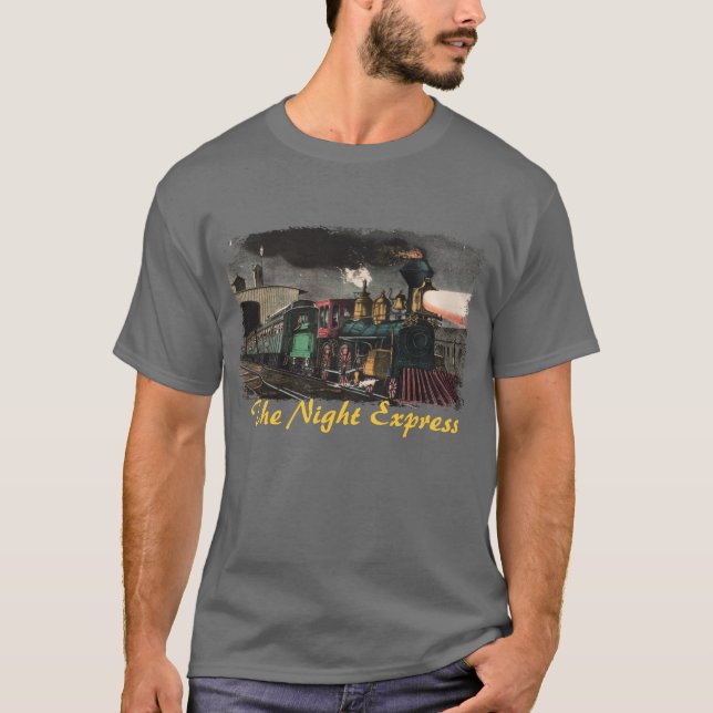 The Night Express Men's Shirt (Front)