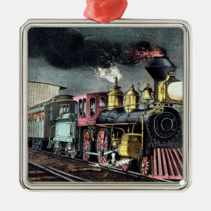 The Night Express: The Start Metal Tree Decoration