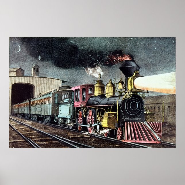 The Night Express: The Start Poster (Front)