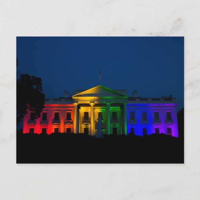 The Night Gay Marriage Became Legal in America Postcard (Front)