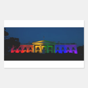 The Night Gay Marriage Became Legal in America Rectangular Sticker