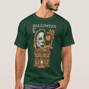 The Night He Came Home Lazy Halloween Costume Horr T-Shirt