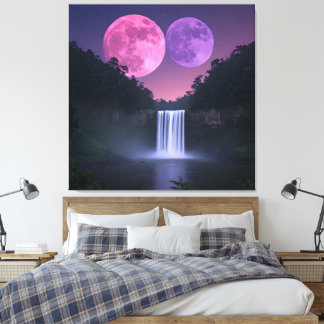 The Night Moons Canvas Print