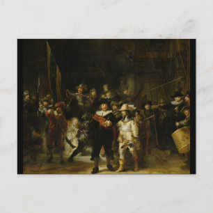 The Night Watch, Rembrandt van Rijn Postcard