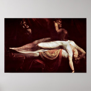 The Nightmare,  By Johann Heinrich Füssli (Best Qu Poster