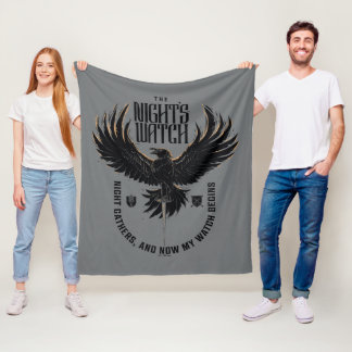 The Night's Watch Motto Fleece Blanket
