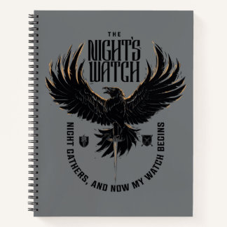 The Night's Watch Motto Notebook