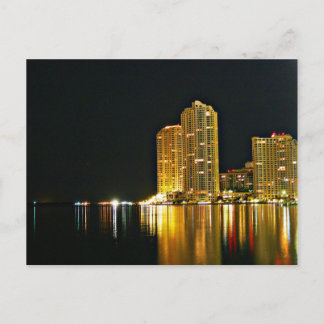 THE NIGTH OF MIAMI POSTCARD