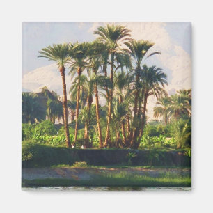 The Nile River in Egypt,  Luxor Magnet