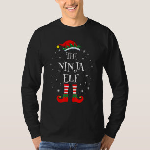 The Ninja Elf Christmas Family Matching Group Xmas T-Shirt