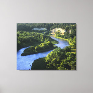 The Niobrara River near Valentine Nebraska Canvas Print