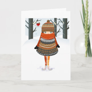 The Nip of Freeze Holiday Card