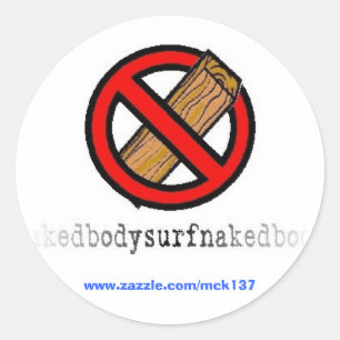 The No Board sticker from BSN Bodysurfing Apparel