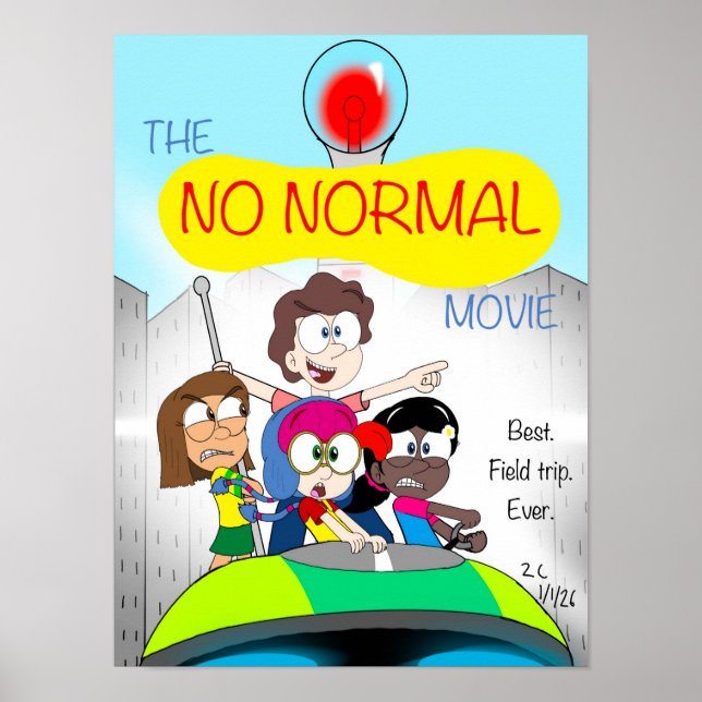 The No Normal Movie Poster (Front)