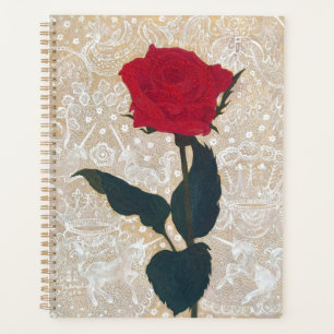 The Noble Rose: Japanese Art with Mythic Touch Planner