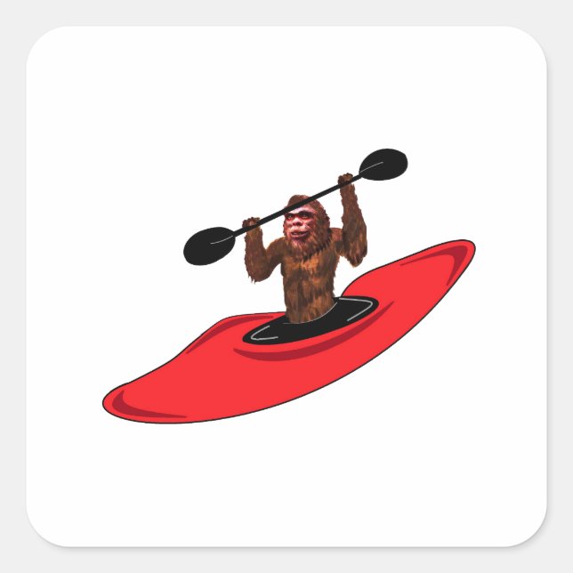 THE NOMAD PADDLER SQUARE STICKER (Front)