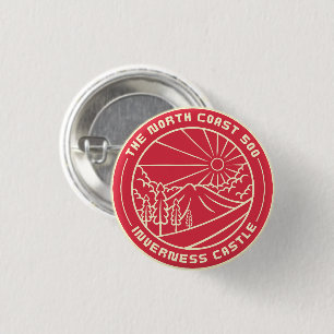 The North Coast 500 scotland adventure nc 500 3 Cm Round Badge