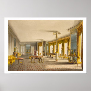 The North Drawing Room, or Music Room Gallery from Poster