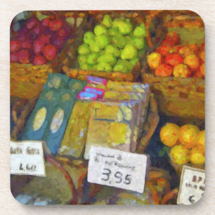 The North of Italy Tuscany Cork-backed Coasters