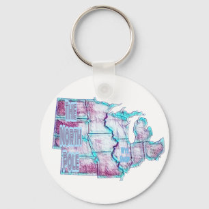 The North Pole Key Ring