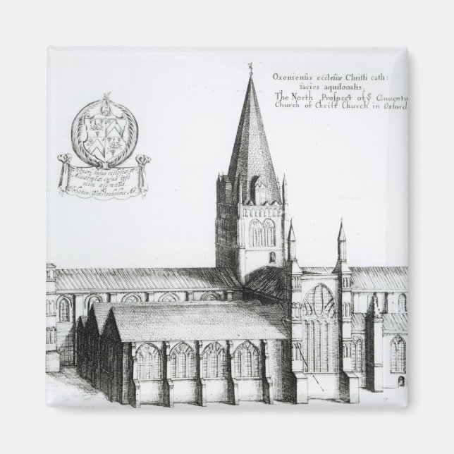 The North Prospect of Conuentuall Magnet (Front)